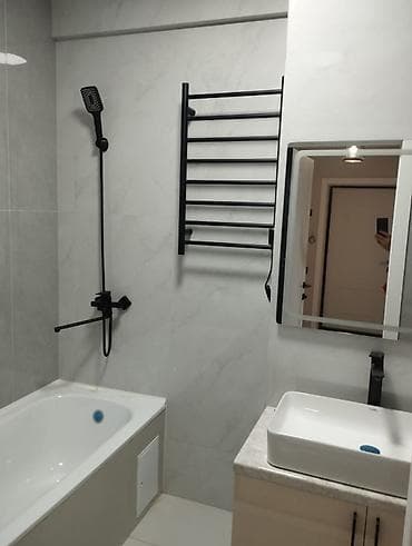 Квартиры: 2 комнаты, 70 м², Тунгуч мкр Элитка, 7 этаж, Дизайнерский ремонт — 5