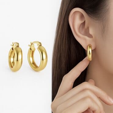 свадебное платье для высокой невесты: ✨ Модные серьги ✨ Современный акцент для стильного образа: объёмные — 1