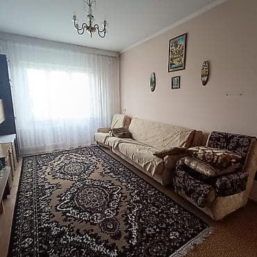 пол дом район пишпек: 48 м², С мебелью — 8