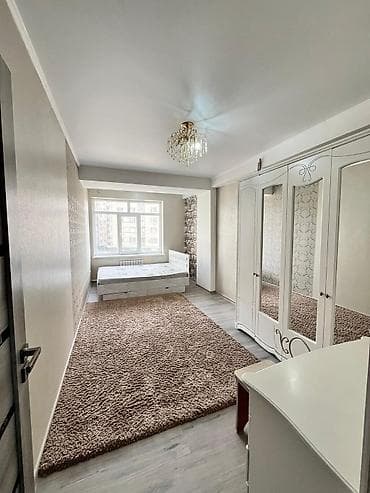 сдам квартиру в бишкеке недорого без посредников: 2 комнаты, Без подселения, С мебелью полностью — 1