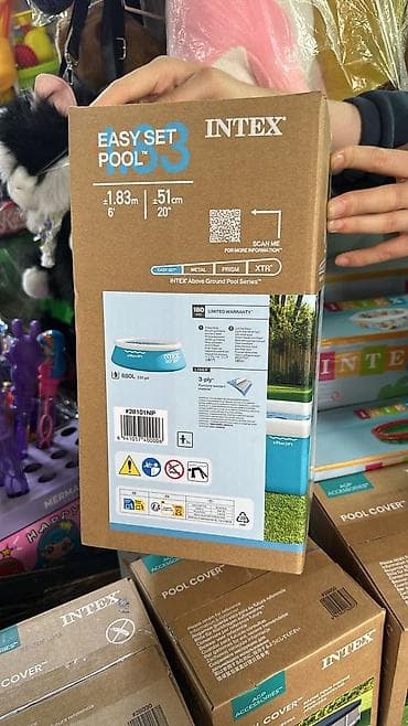 Спорт и отдых: Надувные бассейны и аксессуары Intex - Easy Set Pool 1.83 м × 51 см — 2
