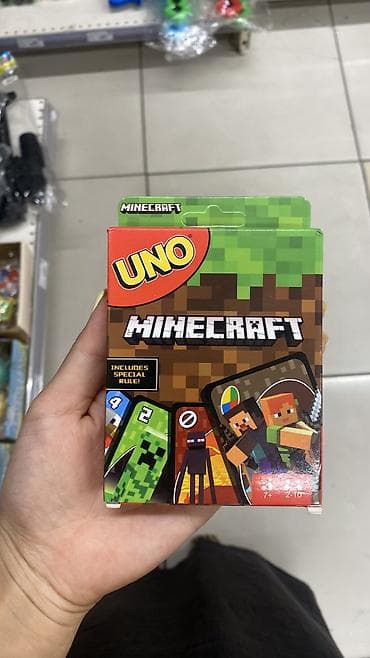 UNO Minecraft — коллекционная версия знаменитой карточной игры в стиле