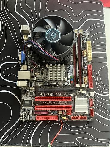 Материнская плата для ПК, Б/у, Biostar, LGA775, Micro-ATX at lalafo.kg Материнская плата для ПК, Б/у, Biostar, LGA775, Micro-ATX