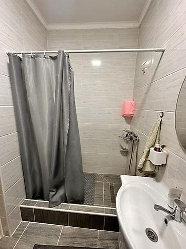 Квартиры: 2 комнаты, 43 м², Индивидуалка, Кара-Жыгач ж/м Индивидуалка, 5 этаж, Свежий ремонт — 6