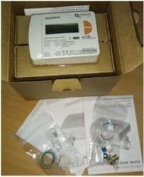 Унитаздар жана комплектөөчүлөр: Суу эсептегич, суу өлчөгүч, Жылытуу үчүн, Сай диаметри: 15 мм, Акылуу орнотуу — 5