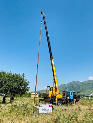 дом недостроенный: Кран като 5 тонна 
Кирпич кум цемент контейнер бухта — 1