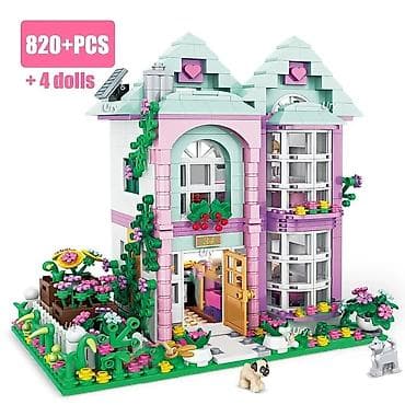 Балдар дүйнөсү: Конструктор крачивый CHAOBAO Girls «Midsummer Flower House» (артикул — 1