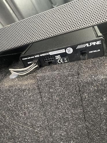 кронштейн на монитор: Сабвуфер Alpine в корпусе с встроенным усилителем - Бренд: Alpine - — 2