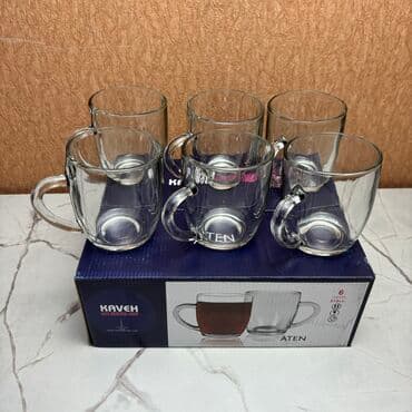 Кухонные принадлежности: Набор кружки ( 6шт ) ❗️Цена: 350 сом ❓Вы оптовый клиент? В таком — 1