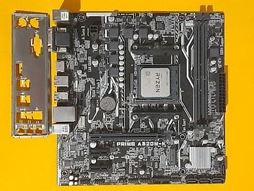 rtx 3080: Материнская плата, Б/у, Asus, AM4, Micro-ATX, Для ПК — 1