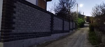 бетонный столб: Заборы из шлакоблока, Установка — 1