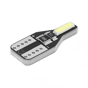 Автолампа, лампа T10 W5W сигнала поворота (тормоза) 6000K белый