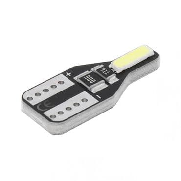 синий лампа: Автолампа T10 W5W сигнала поворота (тормоза) 6000K белый светильник — 1