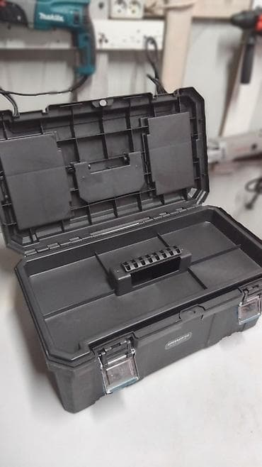 пластиковая коробка: Пластиковый ящик для инструментов Greener Новый Полный комплект — 2