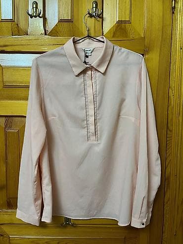 Комплект женской одежды: плиссированная юбка миди + блузка с длинным