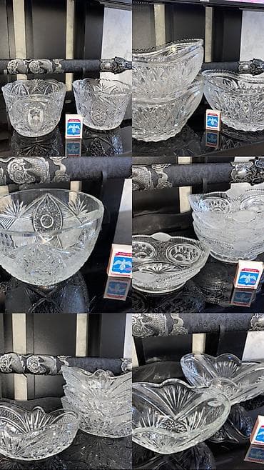 Идиш-аяк: Сатылат! Советский жана современный хрусталь идиш-аяктар сатылат — 3