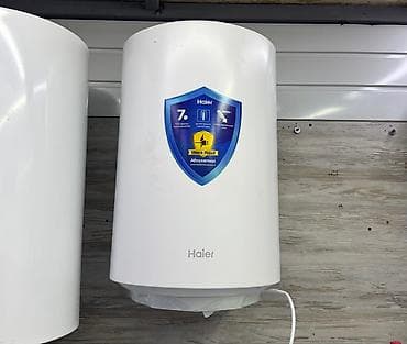 Накопительный водонагреватель Объем бака: 50 л, Haier, Электрический, Предохранительный клапан, Эмалированная сталь, Новый at lalafo.kg Накопительный водонагреватель Объем бака: 50 л, Haier, Электрический, Предохранительный клапан, Эмалированная сталь, Новый