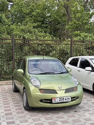 куго бишкек: Nissan March: 2002 г., Автомат, Бензин, Хэтчбэк — 9