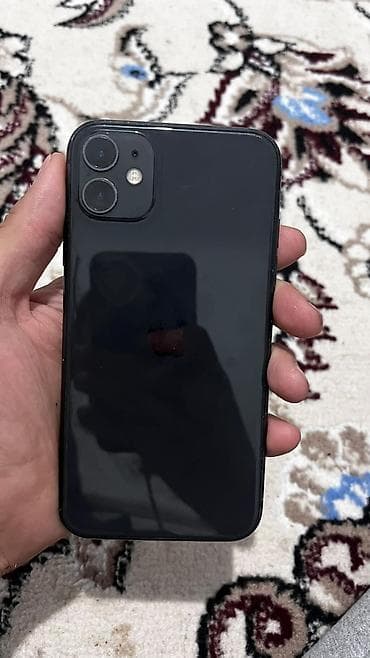second tech: IPhone 11, Б/у, 128 ГБ, Черный, 73 % — 2