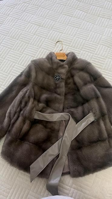 Блузки: Шуба, Норка, Короткая модель, S — 1