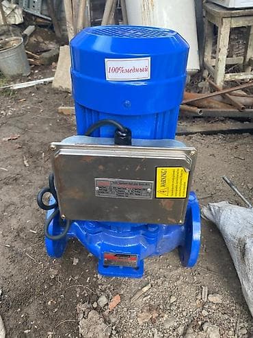 Центробежный насос с электродвигателем (фланцевый