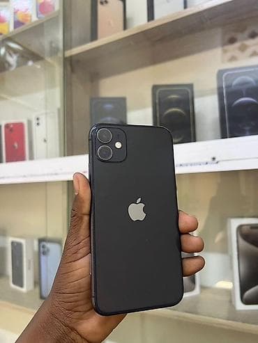 Apple iPhone: IPhone 11, 128 ГБ, Черный, Чехол, 100 % — 1