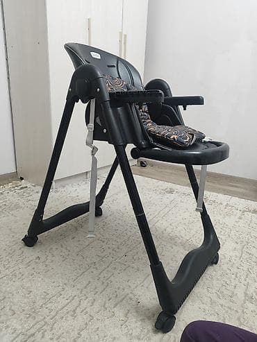 Детский мир: Стульчик для кормления, Другой бренд, Пластик, Другой вид, цвет - Черный — 3