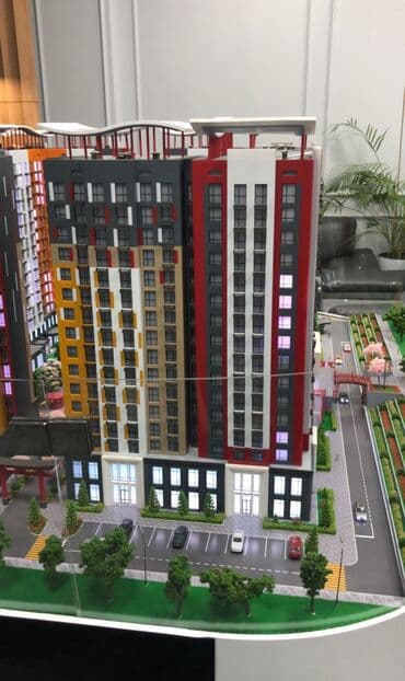 квартиры в рассрочку в бишкеке без первоначального взноса 2023: 2 комнаты, 78 м², Элитка, 12 этаж, ПСО (под самоотделку) — 1