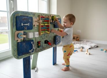 Emir ///MR: Продаю бизиборд (развивающая стенка) для детей Цена: 3000 сом