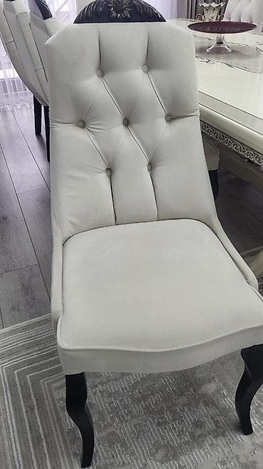 foldable table: Стол и стул для зала, Б/у, цвет - Бежевый — 2