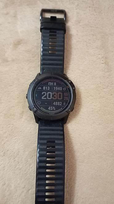 garmin 7x: Garmin Fenix 6 (черный) — мультиспортивные GPS‑часы для тренировок и — 4