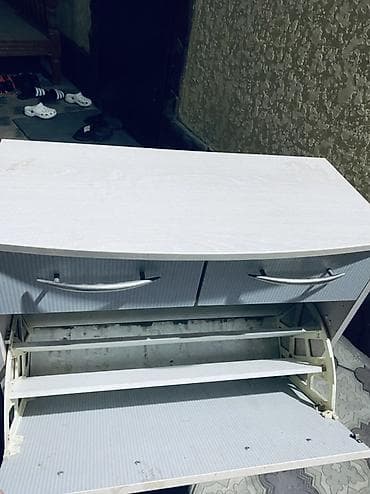 Тумбы и подставки: Тумба и подставка для обуви, Другой материал, цвет - Белый — 4