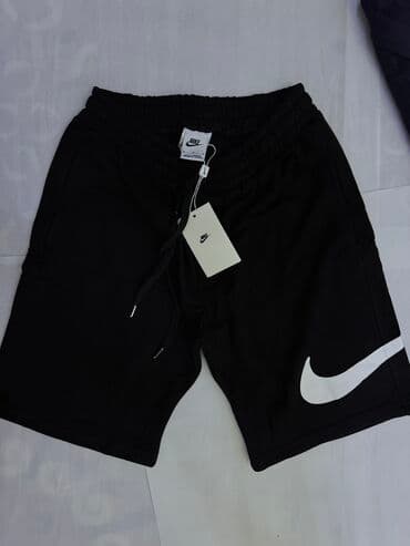 Шорты: Мужские шорты, S, M, L, Nike, Новый, цвет - Черный, Самовывоз — 2