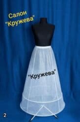 свадебные платья в бишкеке фото и цены: Свадебный аксессуар, Кольцо, подъюбник, Новый, цвет - Белый — 4