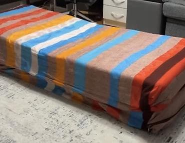 угловой офисный стол: Матрас 2 шт размер 180 на 90 — 1