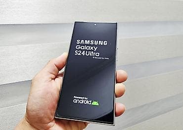 Samsung Galaxy S24 Ultra, Б/у, 512 ГБ, цвет - Серебристый, 1 SIM, 2 SIM