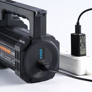 шахтёрский фонарик: Очень мощный фонарь нового поколения с Type C зарядкой Номинальная — 2