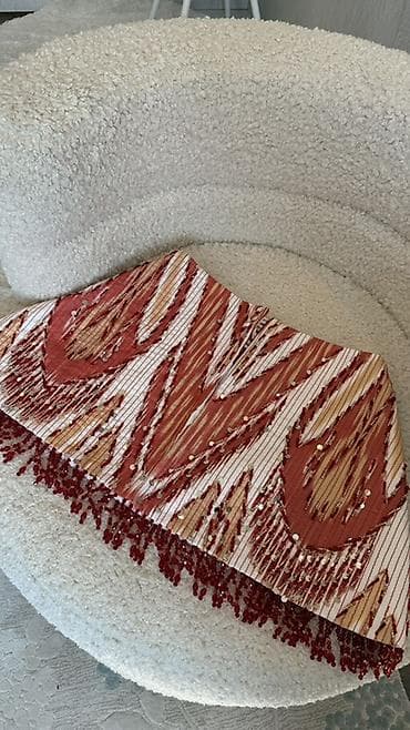 Личные вещи: Юбка, Модель юбки: Пышная, Мини, Высокая талия, С пайетками — 2