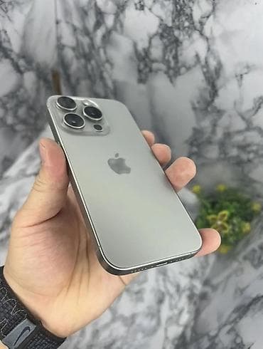 14 про новый: IPhone 15 Pro, Новый, 128 ГБ, Серебристый, Зарядное устройство, Защитное стекло, Чехол, 86 % — 3