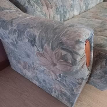 кресло стол: Прямой диван, Б/у — 7