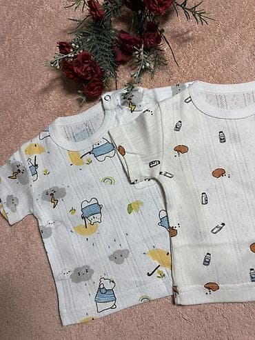 детские вещи из травки: Комплект, цвет - Белый — 1