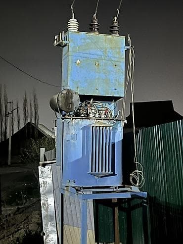 ток кучу: Масляный силовой трансформатор на эстакаде - Тип: распределительный — 2