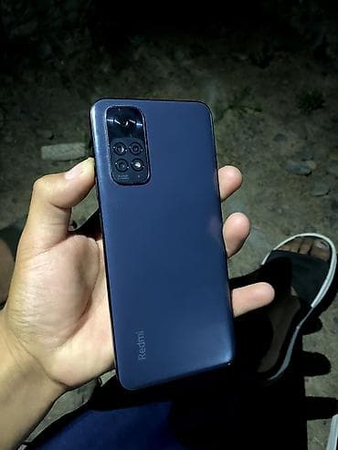 Мобильные телефоны и аксессуары: Redmi, Redmi Note 11S, Б/у, 128 ГБ, цвет - Синий — 1