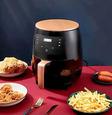 жареные мороженое: Аэрофритюрница (Air Fryer) с технологией циркуляции горячего воздуха — 4