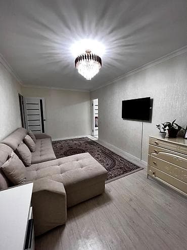 Квартиры: 2 комнаты, 46 м², 8 мкр 104 серия, 4 этаж, Свежий ремонт — 6