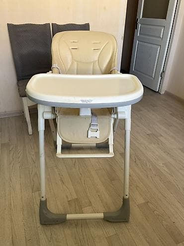 Стульчик для кормления, Б/у, Другой бренд, Пластик, Трансформер, цвет - Бежевый, Самовывоз at lalafo.kg Стульчик для кормления, Б/у, Другой бренд, Пластик, Трансформер, цвет - Бежевый, Самовывоз
