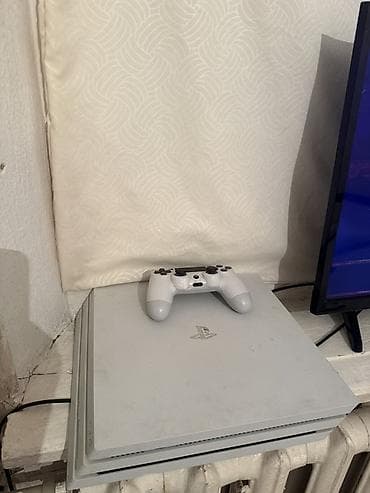 playstation 3 бишкек: PlayStation 4 Pro цвет Glacier White Комплектация: - Консоль PS4 Pro — 2