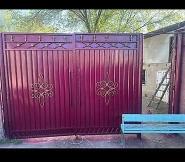 Распашные ворота: Покраска ВАРОТА🫟 🫟🫟.Краскасы очуп калган,зандап калган Варотаны Краска — 5