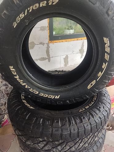 антипрокольная лента: Комплект внедорожных шин Nitto Ridge Grappler 265/70 R17 MADE IN — 1