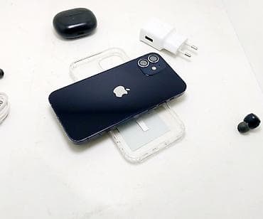 ipxone 8: IPhone 12, Б/у, 64 ГБ, Синий, Зарядное устройство, 76 % — 6